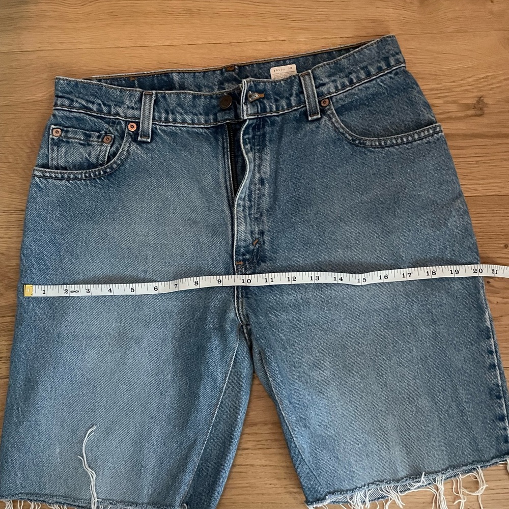 Levi's Blue Jean Shorts
